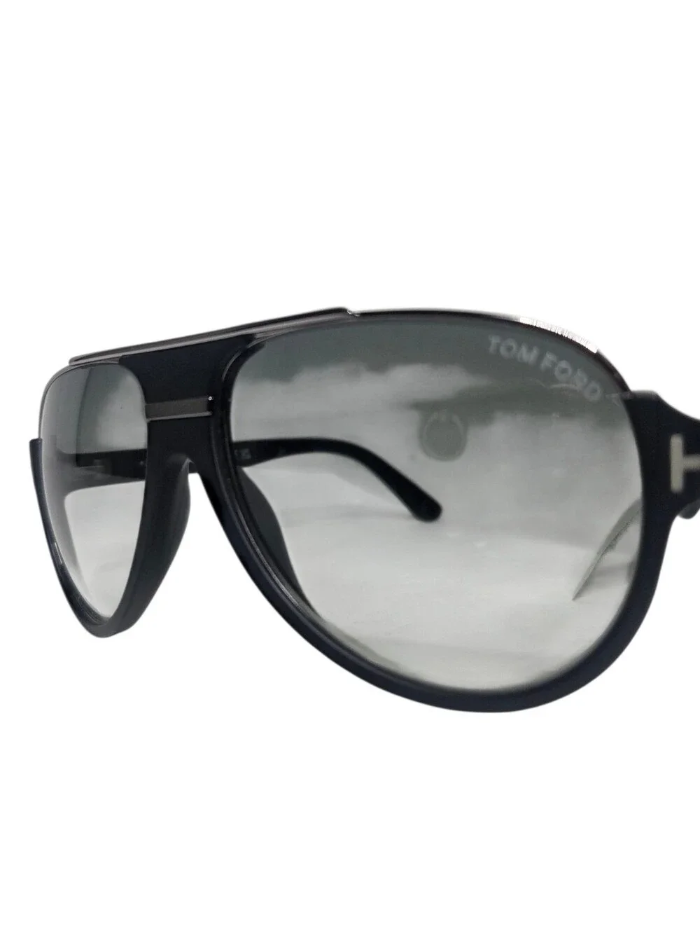 Tom Ford Dimitry Flat Top Aviator Sunglasses, 61mm
